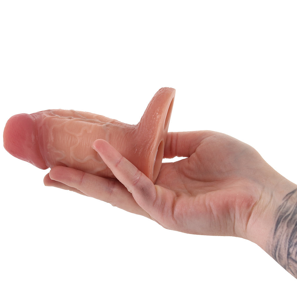 Jock Realistic Thick Silicone Enhancer in Light Male Enhancement > Extenders and Sleeves