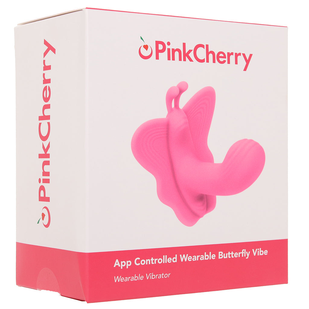 PinkCherry App Controlled Wearable Butterfly Vibe Vibrators > Wearable & Panty Vibrators