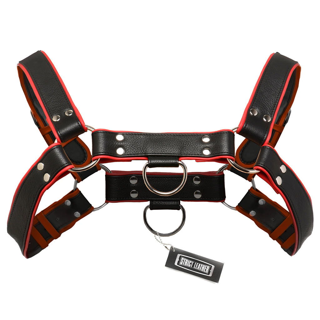 Strict Leather English Bulldog Harness Bondage and Fetish > Men's Bondage Wear