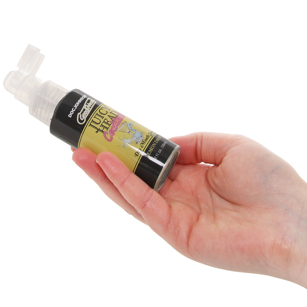 GoodHead Juicy Mouth Spray 2oz/59ml in Lemon Drop Lubes and Lotions > Flavored Sex Lubes