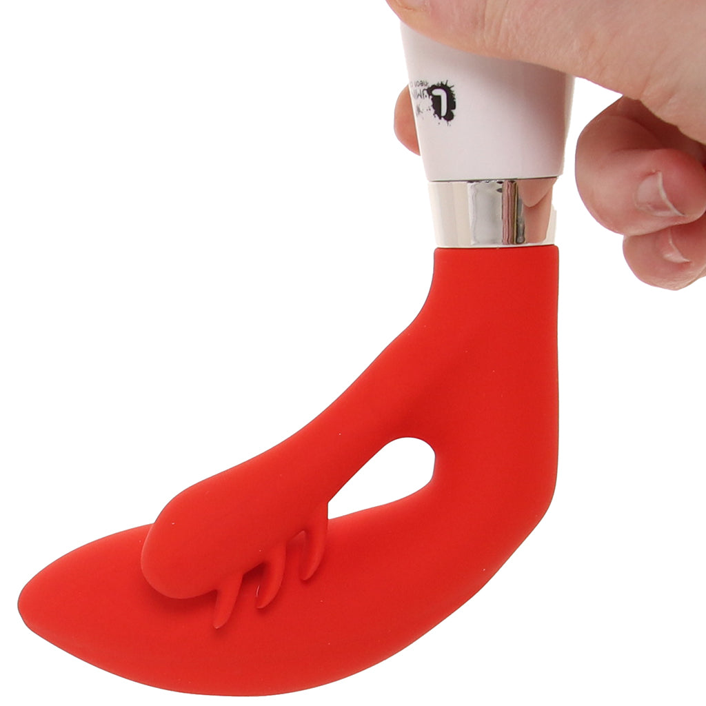 Luminous Agave Rabbit Vibe in Red Vibrators > Rabbit Vibrators