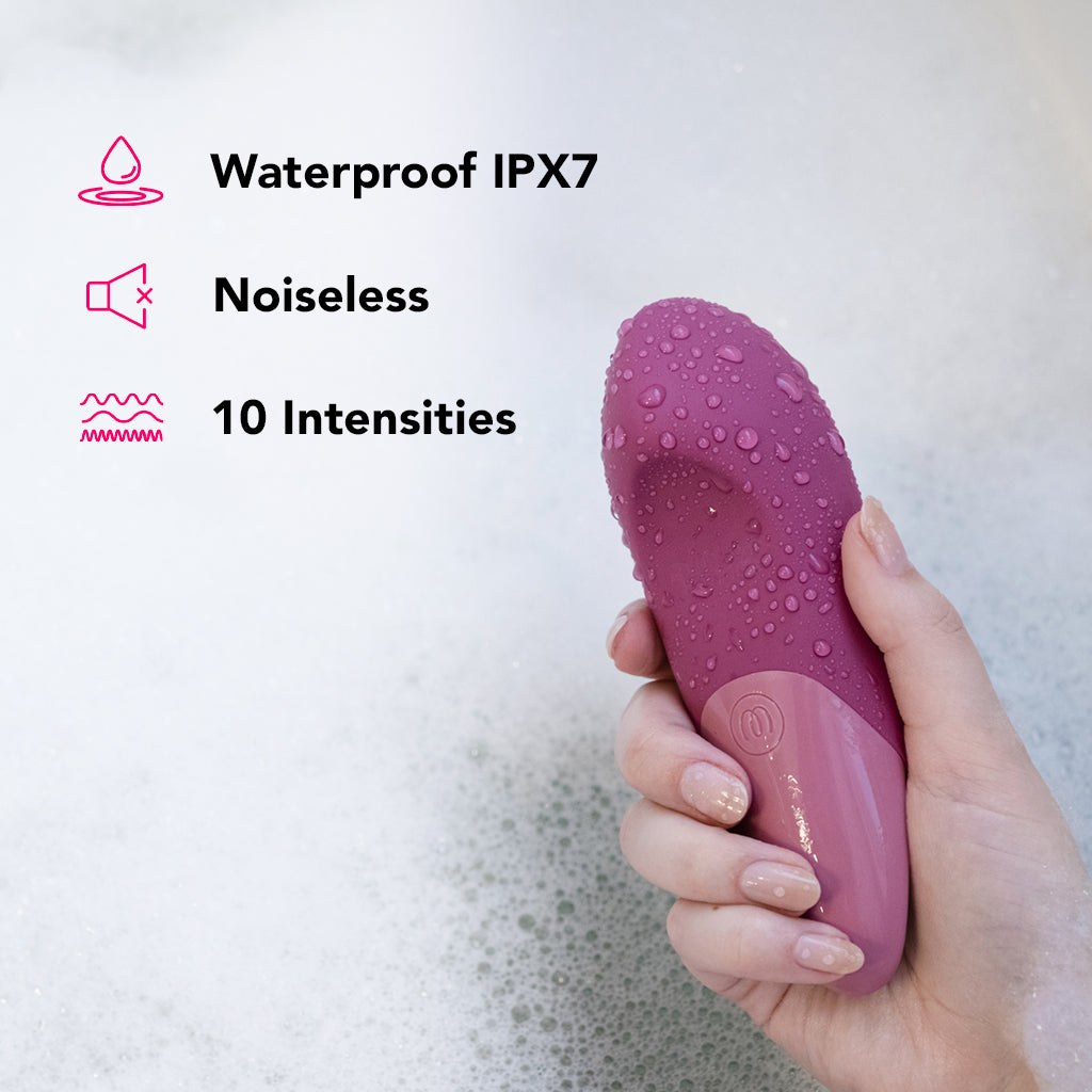 Womanizer UltraWave Lay-On Vibe in Dusty Pink Vibrators > Clitoral Stimulators