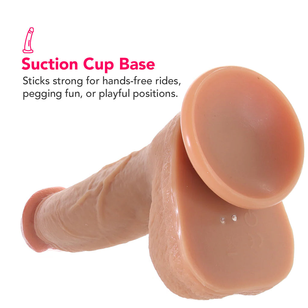 Dr. Skin Dr. Phillips 8.5 Inch Thrusting Vibe Vibrators > Realistic Vibrator Dildos
