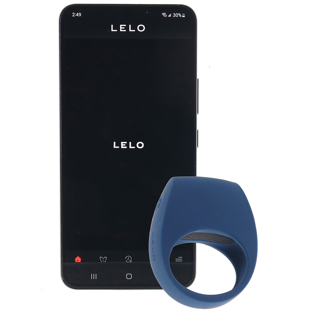 TOR 3 Vibrating Couples Ring in Blue Cock Rings