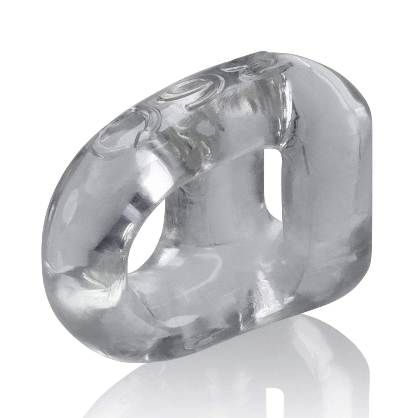 OXBALLS 360 Dual Use Cocksling Clear – Two-in-One Cockring And Ballsling