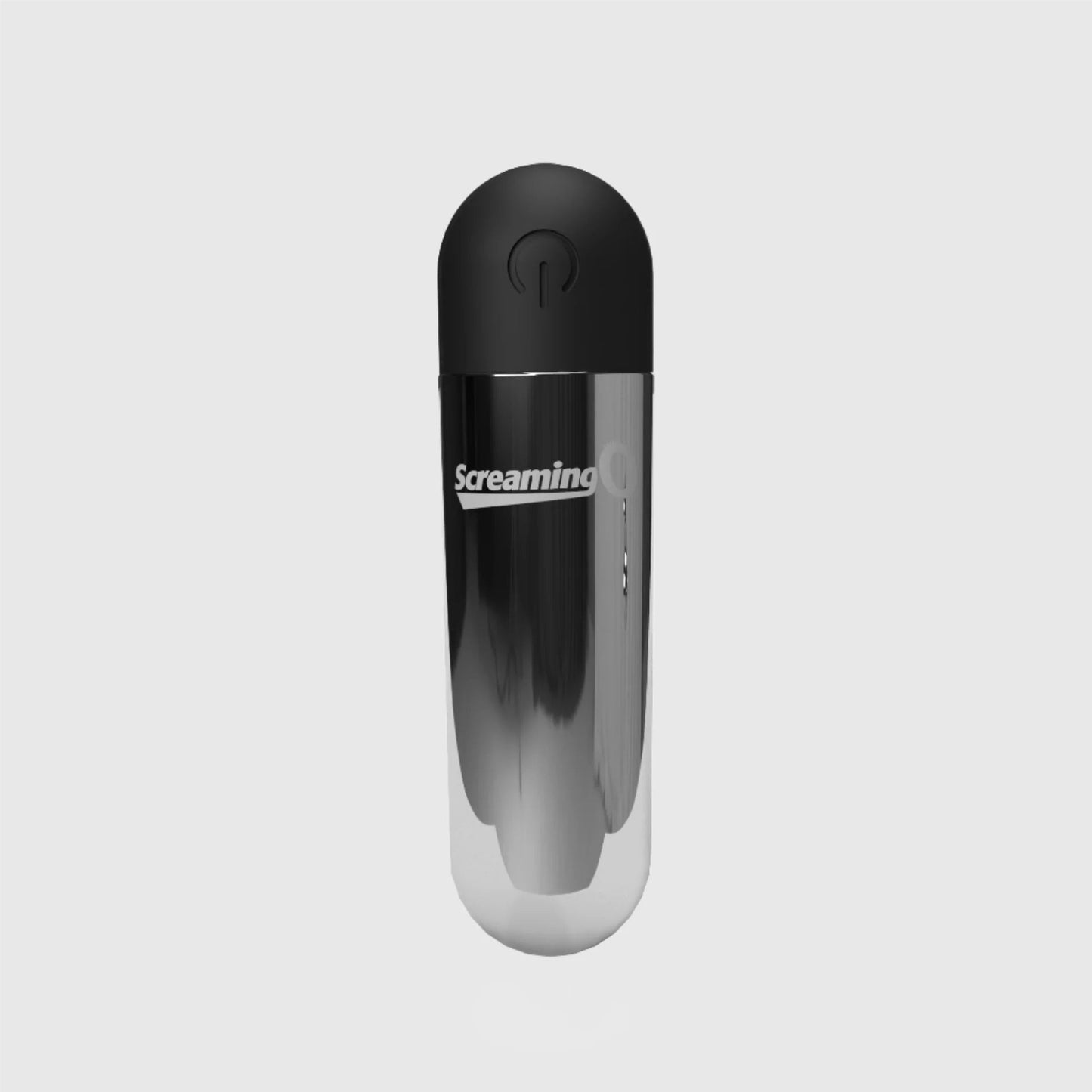 Rechargeable Bullet Vibrator (Silver) – Waterproof Body-Safe ABS with 3 Speeds and Pulse Pattern
