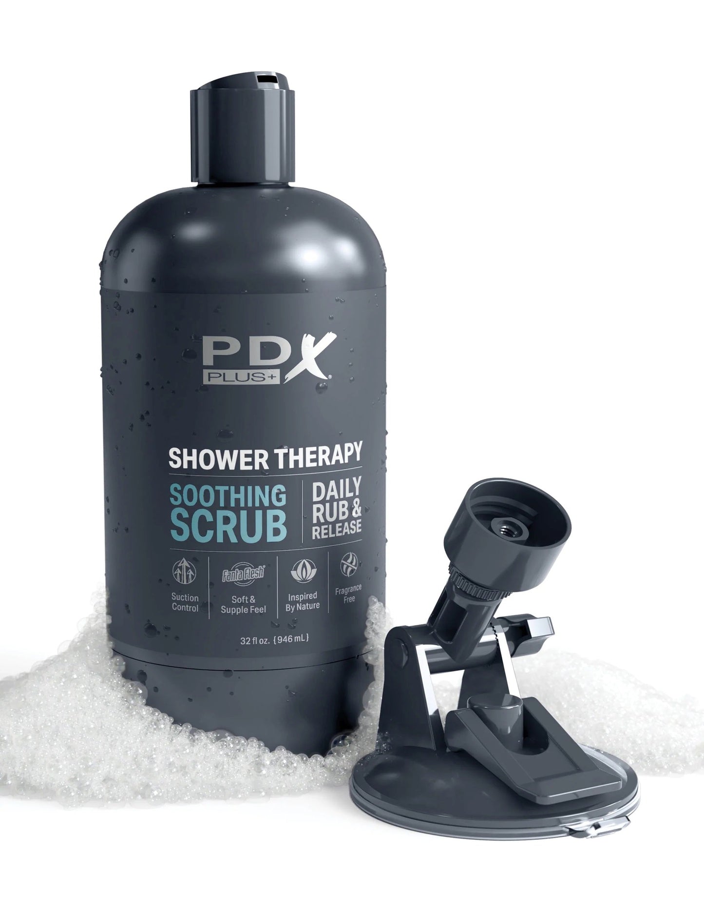 PDX Discreet Shower Soothing Scrub (Shampoo Bottle Edition) – Masturbator