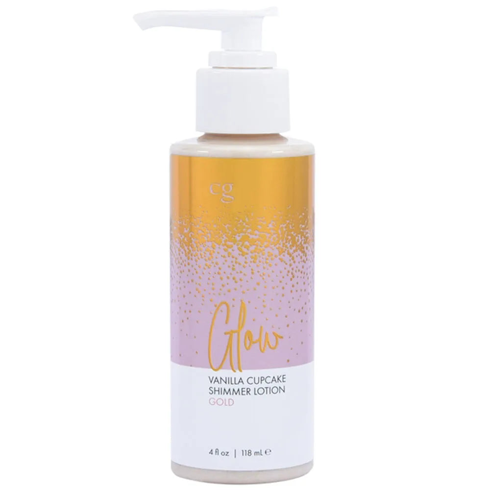 Glow Vanilla Cupcake Shimmer Lotion – Moisture Rich Body Lotion 4 Oz
