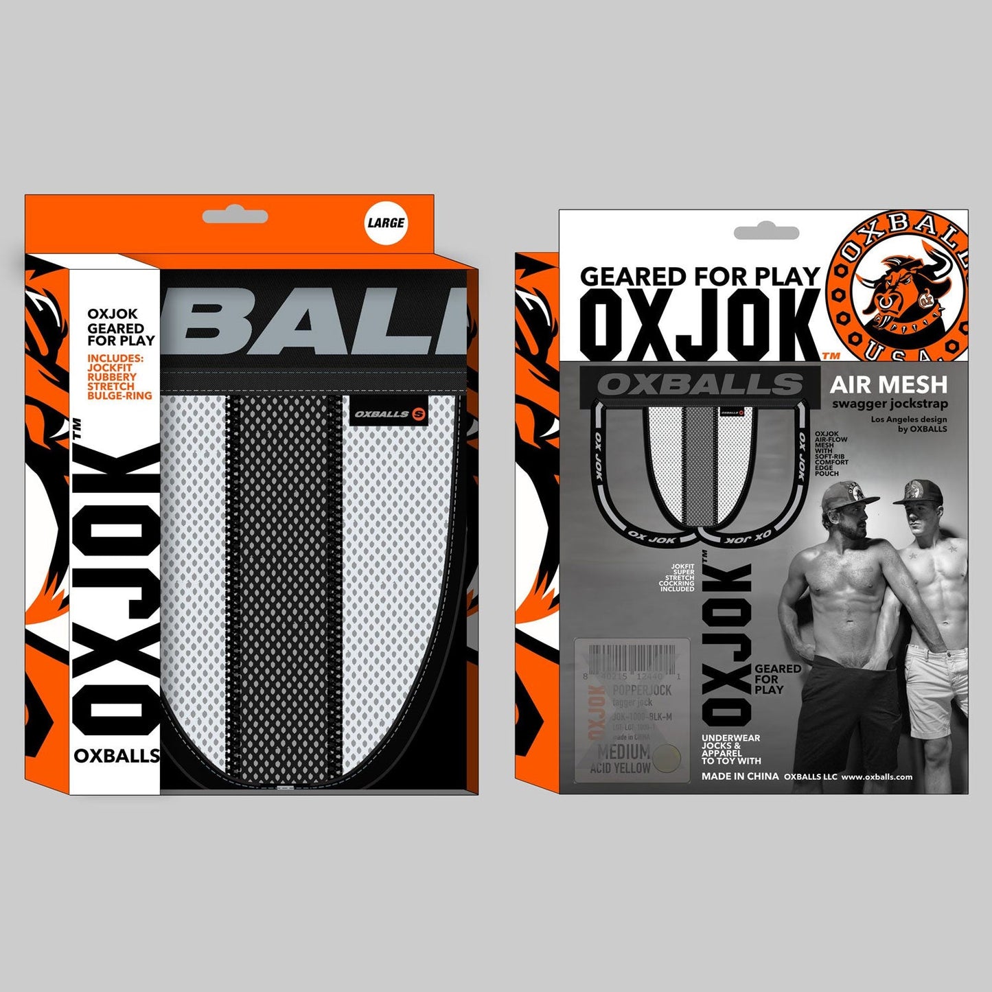 Oxballs Airmesh Swagger (Tar Black) – Comfortable Jockstrap