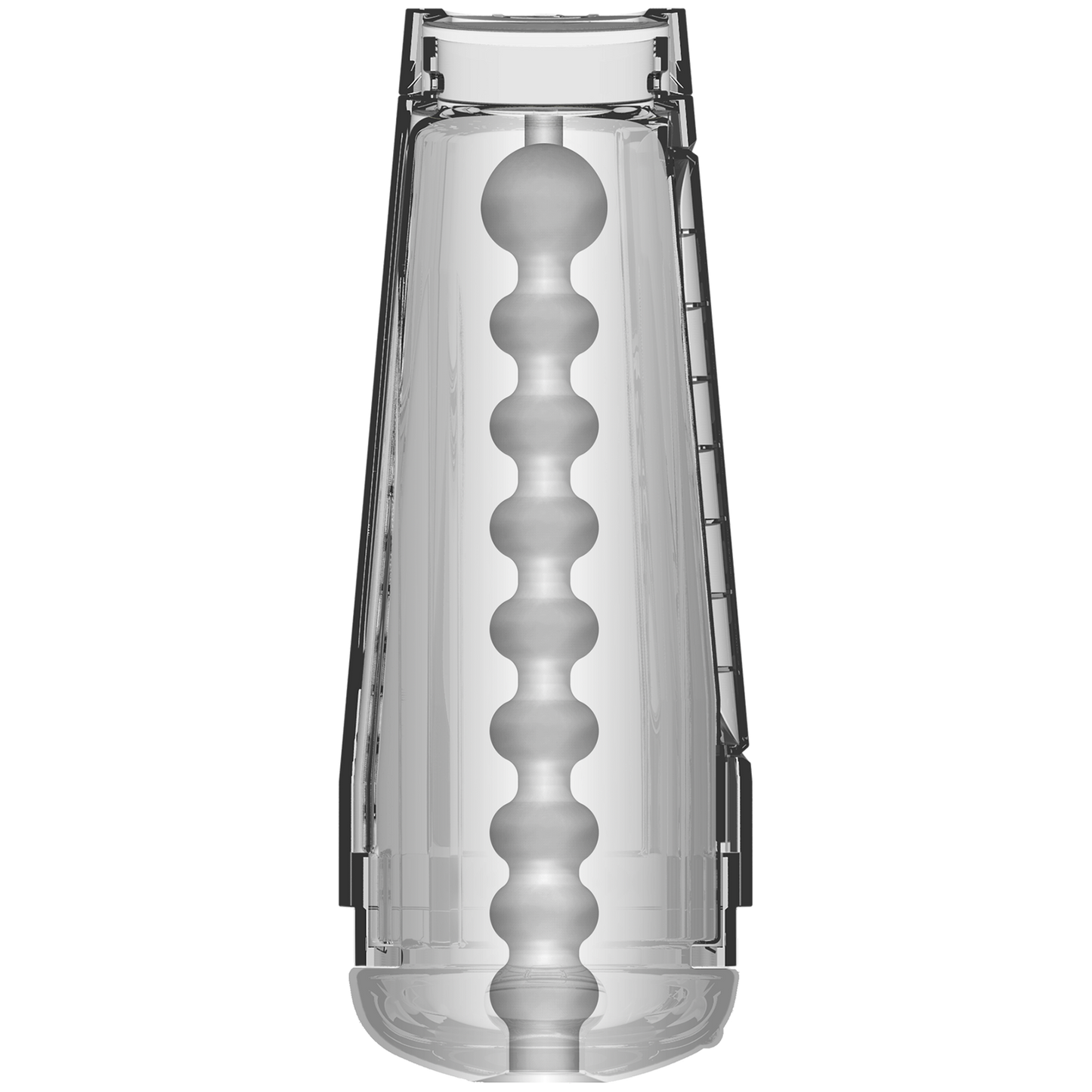 Doc Johnson Optix Crystal Masturbator (Clear) – Transparent Masturbator