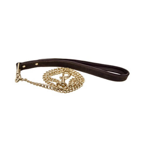 Bound Nubuck Leather Leash – Durable 108.6cm Heavy Duty Leather Leash