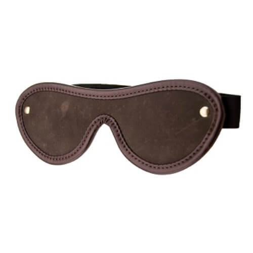 BOUND Nubuck Leather Blindfold – High-Quality Durable Blindfold