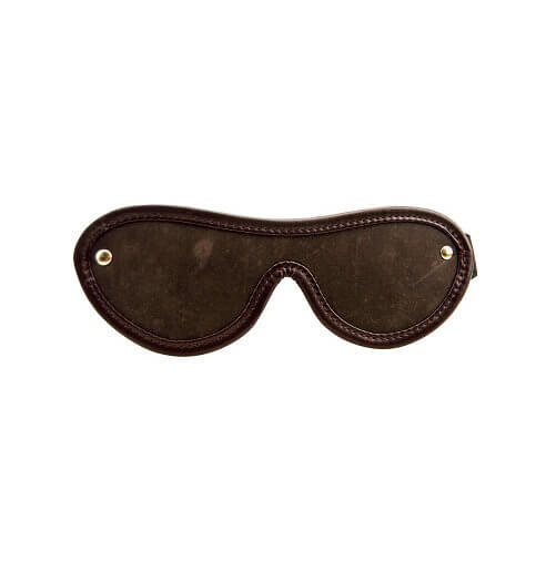 BOUND Nubuck Leather Blindfold – High-Quality Durable Blindfold
