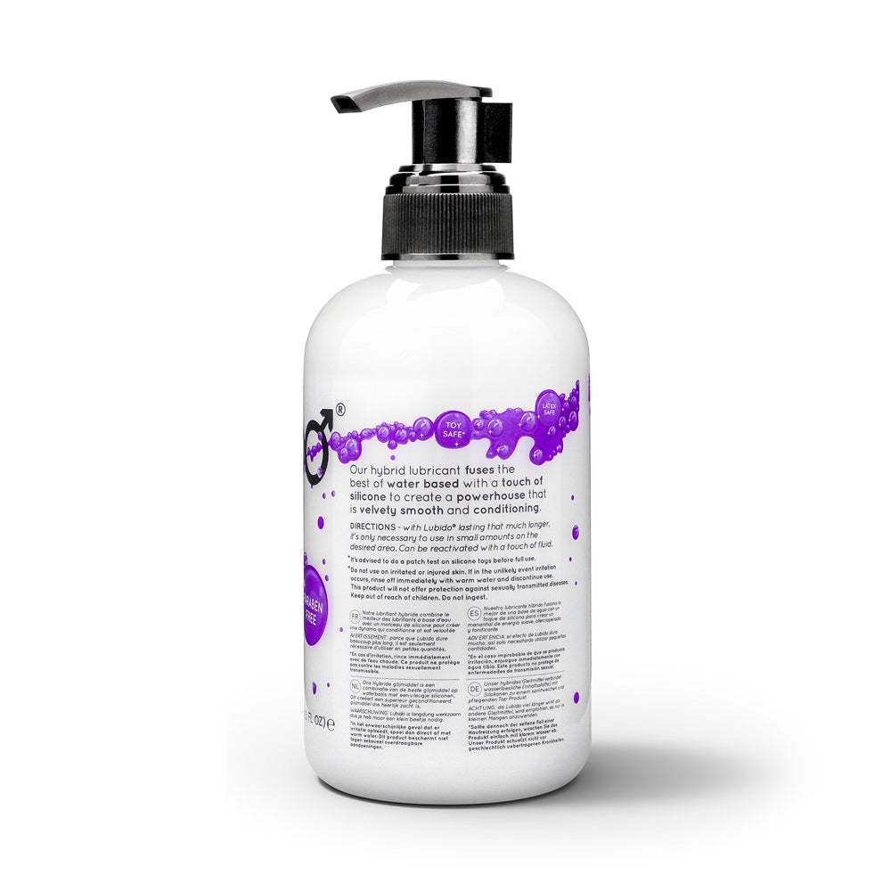 Lubido Hybrid 250ml Paraben-Free Water-Based Lubricant
