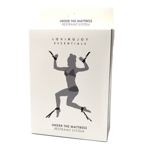 Loving Joy Under the Mattress Restraint System – Soft Cuff Restraint Set