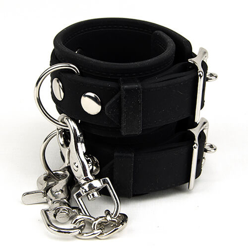 Bound to Please Silicone Universal Cuffs – Adjustable Durable Silicone Restraints