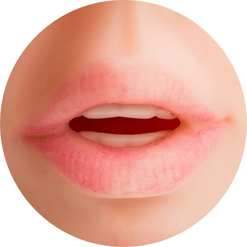 Loving Joy Real Feel Blow Job Stroker – 12cm Soft Teeth Stroker