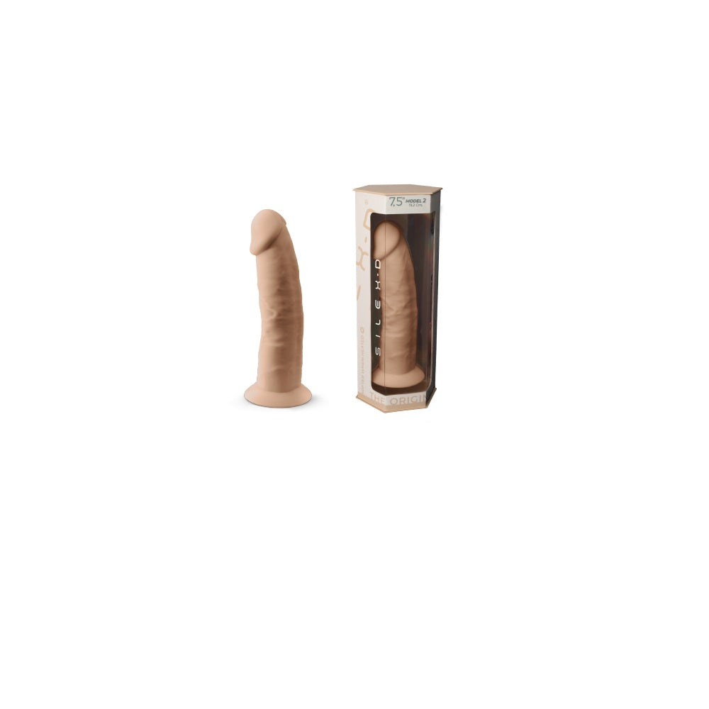 Silexd Model 2 (Flesh) – Silicone 7.5 Inch Dildo