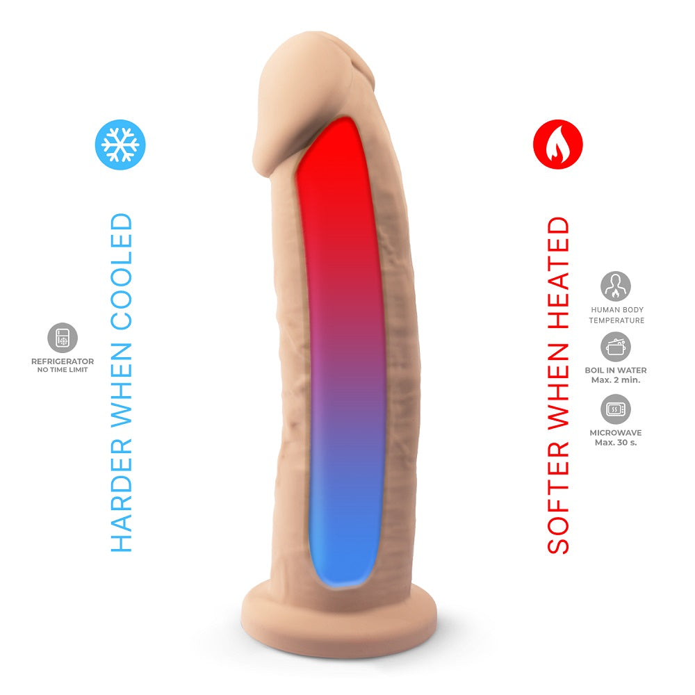 Silexd 9 Inch Model 2 Flesh - Realistic Dildo