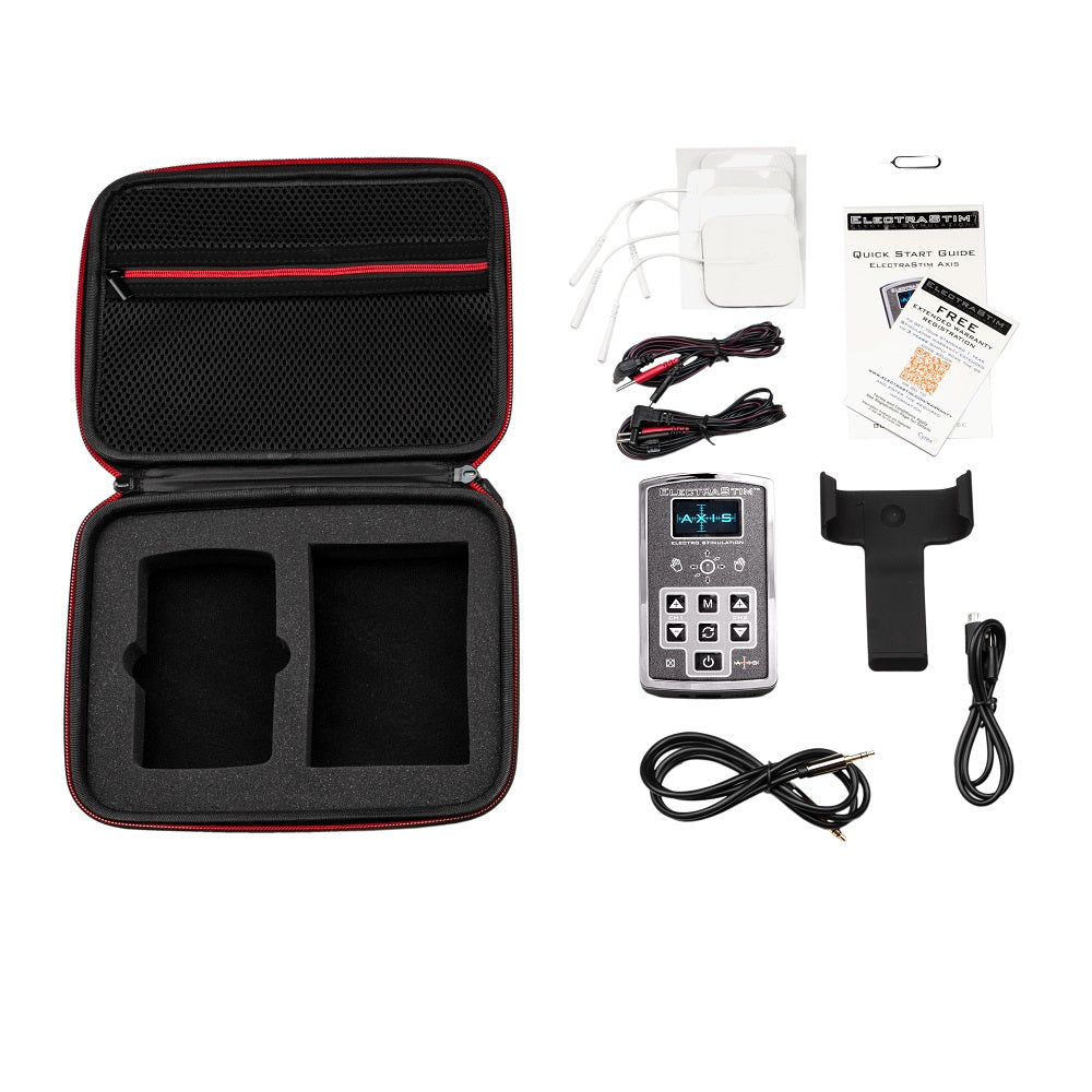 Electrastim Axis – Rechargeable Electro Sex Stimulator With Multiple Output Sensors And OLED Display