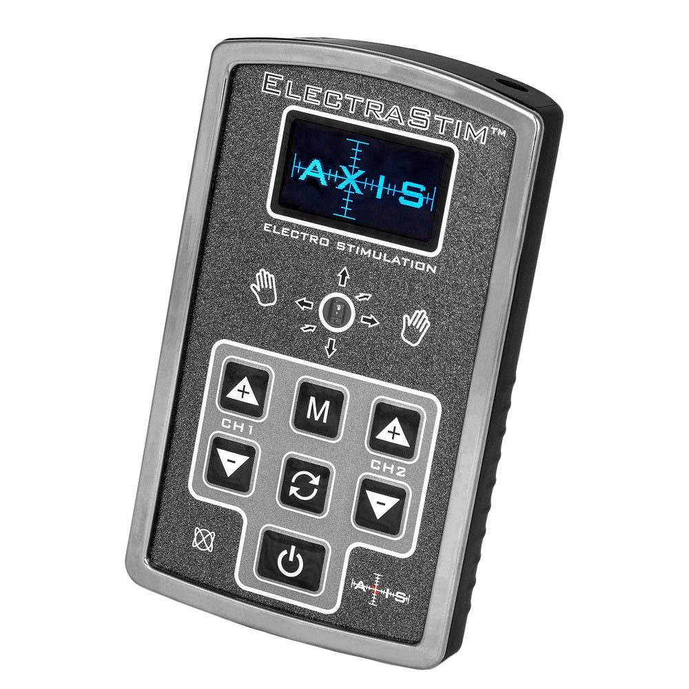 Electrastim Axis – Rechargeable Electro Sex Stimulator With Multiple Output Sensors And OLED Display