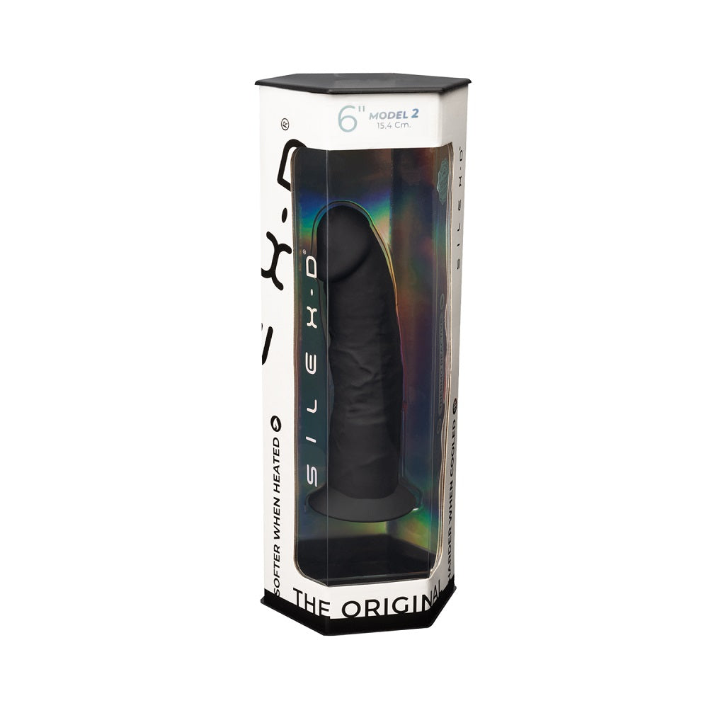Silexd Model 2 – 6 Inch Dual Density Silicone Dildo