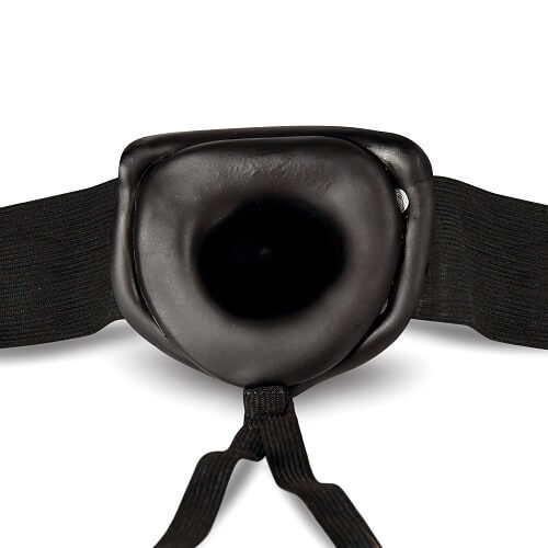 Dr. Skin Hollow Strap-On (Black) 6 Inch – Strap-On Dildo