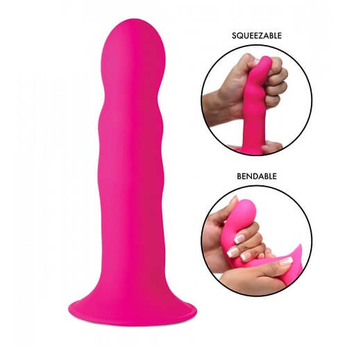 Adrien Lastic Hitsens 2 Pink Silicone Dildo 6.5 Inch