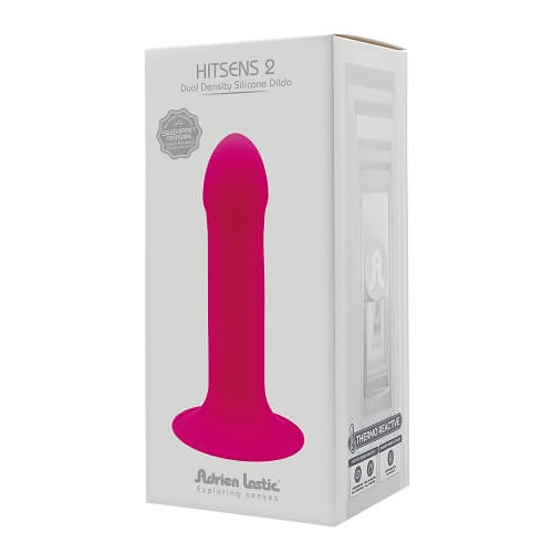 Adrien Lastic Hitsens 2 Pink Silicone Dildo 6.5 Inch