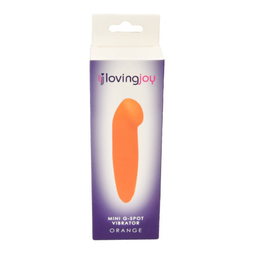 Loving Joy Mini G-Spot Vibrator (Orange) – Waterproof Small Vibrator