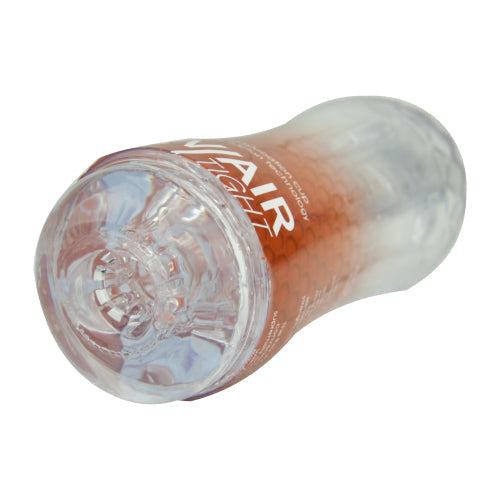 Rev-Air Tight Reusable Masturbation Cup – Transparent Stroker Sleeve