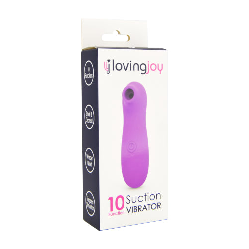 Loving Joy Clitoral Suction Vibrator – 10 Function Vibrator