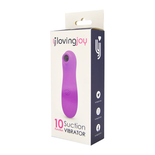 Loving Joy Clitoral Suction Vibrator – 10 Function Vibrator