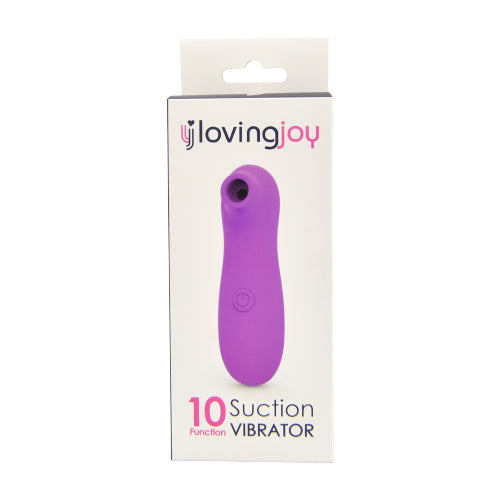 Loving Joy Clitoral Suction Vibrator – 10 Function Vibrator