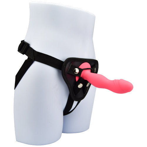 Loving Joy 6 Inch Silicone Dildo with Suction Cup – Harness Compatible Dildo