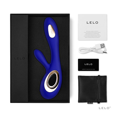 Lelo Soraya Wave (Midnight Blue) – Luxury Dual Action Rabbit Vibrator
