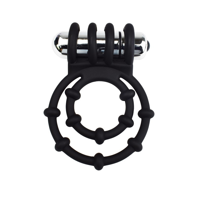 Rev-Rings Double Vibrating Cock Ring – Silicone Double Ring Vibrator