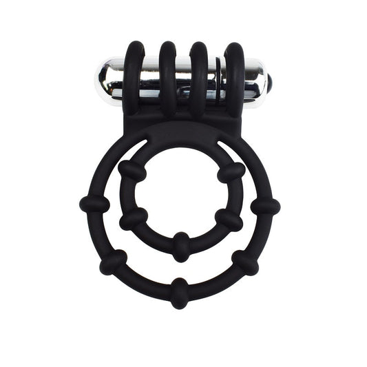 Rev-Rings Double Vibrating Cock Ring – Silicone Double Ring Vibrator