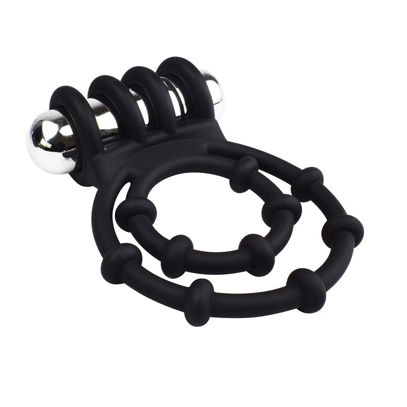 Rev-Rings Double Vibrating Cock Ring – Silicone Double Ring Vibrator