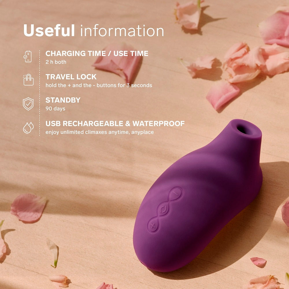 Lelo Sona 2 Cruise (Black) – Waterproof Clitoral Massager with Cruise Control