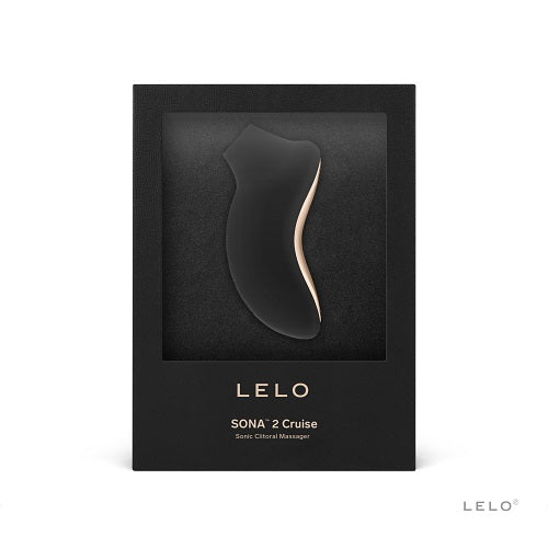 Lelo Sona 2 Cruise (Black) – Waterproof Clitoral Massager with Cruise Control