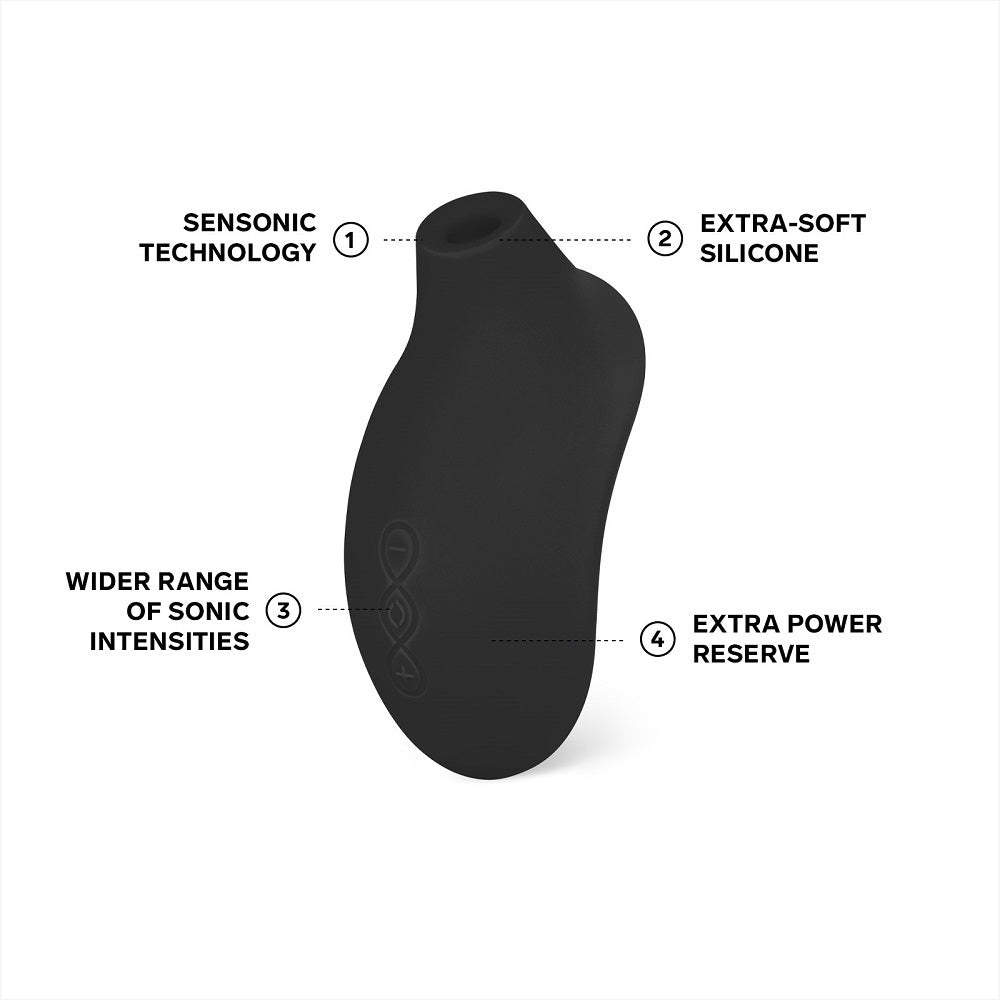 Lelo Sona 2 Cruise (Black) – Waterproof Clitoral Massager with Cruise Control