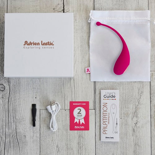 Adrien Lastic Palpitation Silicone Vibrating Egg with Nine Function Modes and Remote Control App