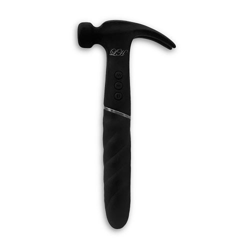 Love Hamma Round Tip Vibrator Black with Powerful Dual Stimulation and Multiple Speeds