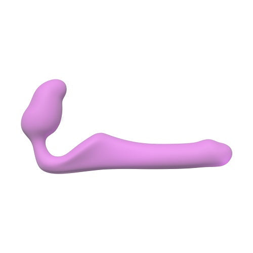 Adrien Lastic Queens Strapless Strap-On Pink Small Bendable Semi-Realistic Silicone Dildo