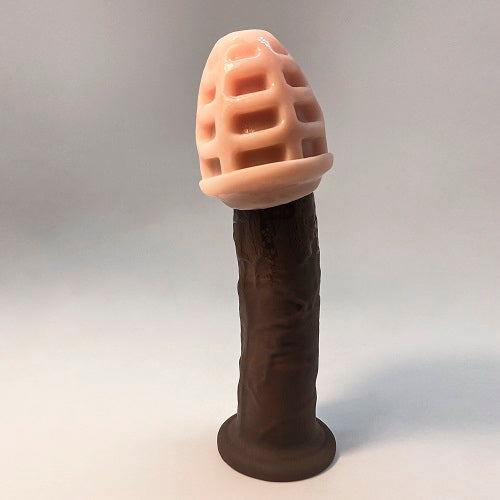 Alive Mini Shot Masturbator Ass Compact Anal Experience White and Purple