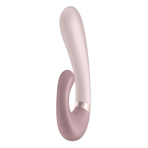 Satisfyer Heat Wave Connect App Vibrator Mauve with Dual Motors and Warming Function