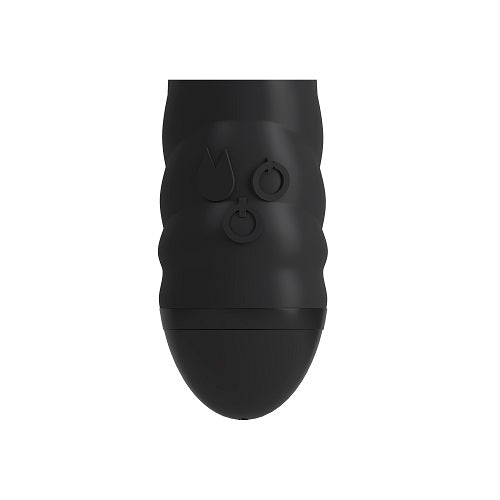 Adrien Lastic Twister Rabbit Massager Black with Ultra Wave Motion System
