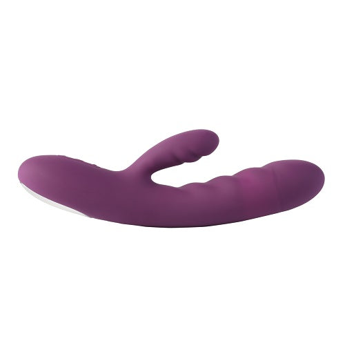 Svakom Avery (Black) – Waterproof Thrusting Vibrator with Clitoral Stimulator and Multiple Modes