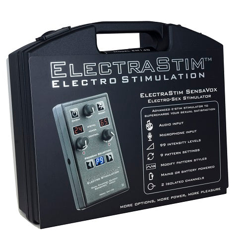 ElectraStim SensaVox – Advanced Dual-Channel Electro Sex Stimulator